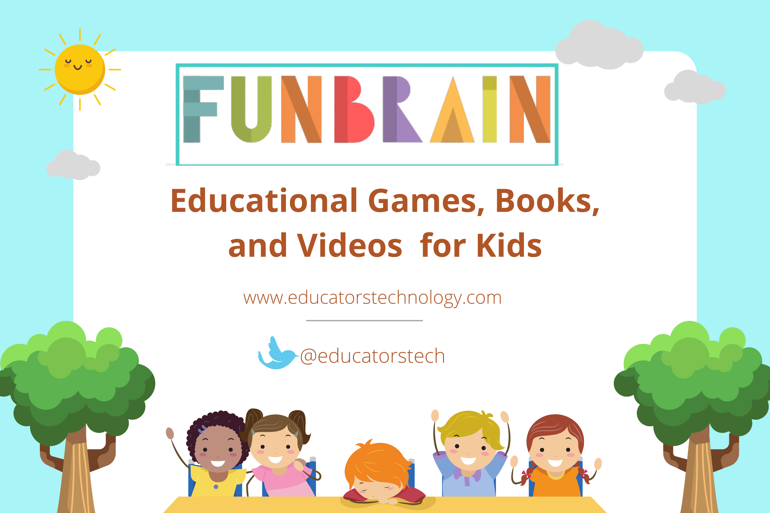 Funbrain games, books, and videos for kids