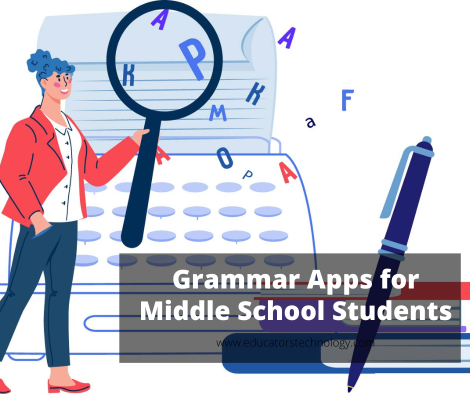 Grammar apps for middle school students