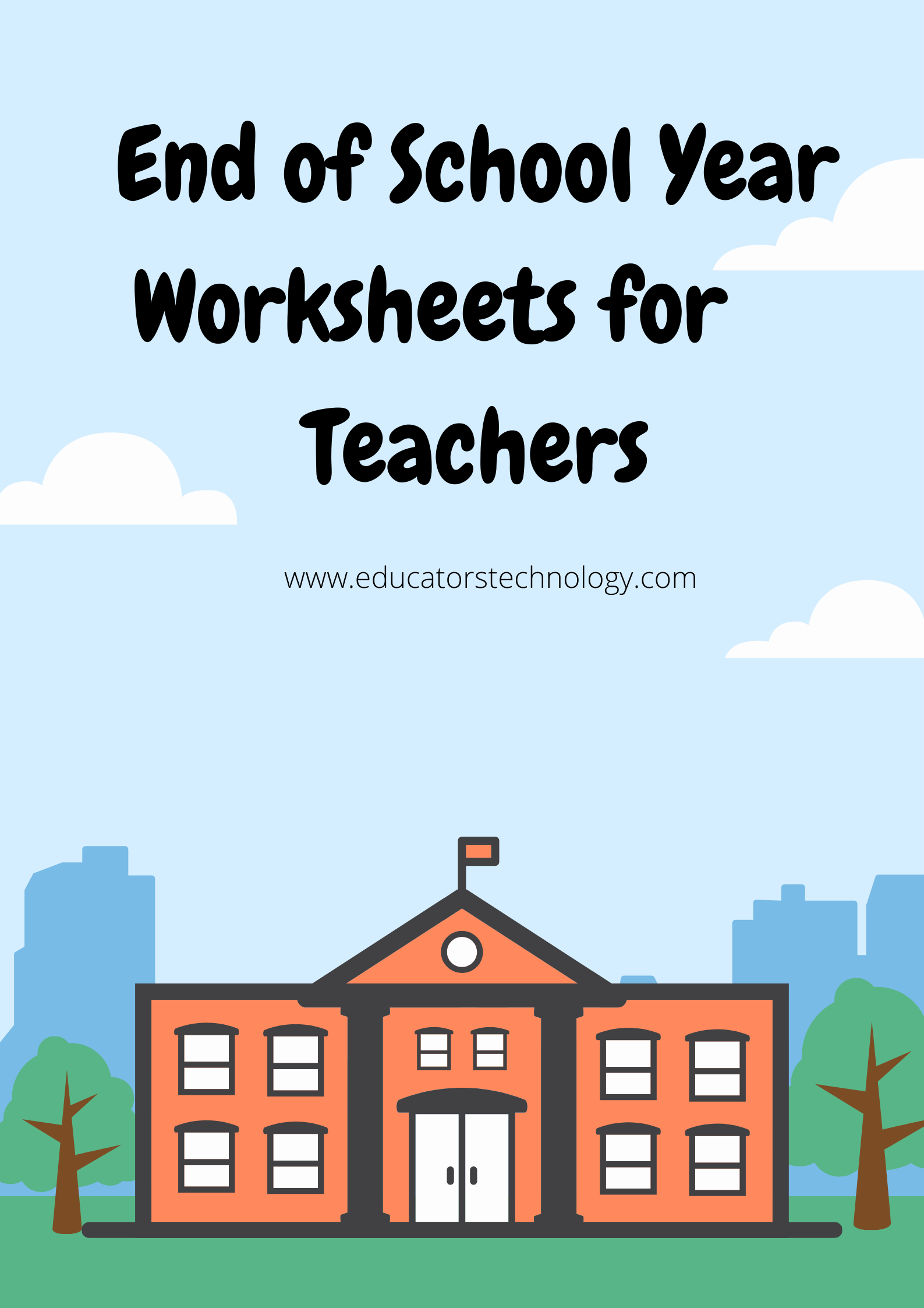 Some Awesome End Of Year Printable Worksheets And Activities For 