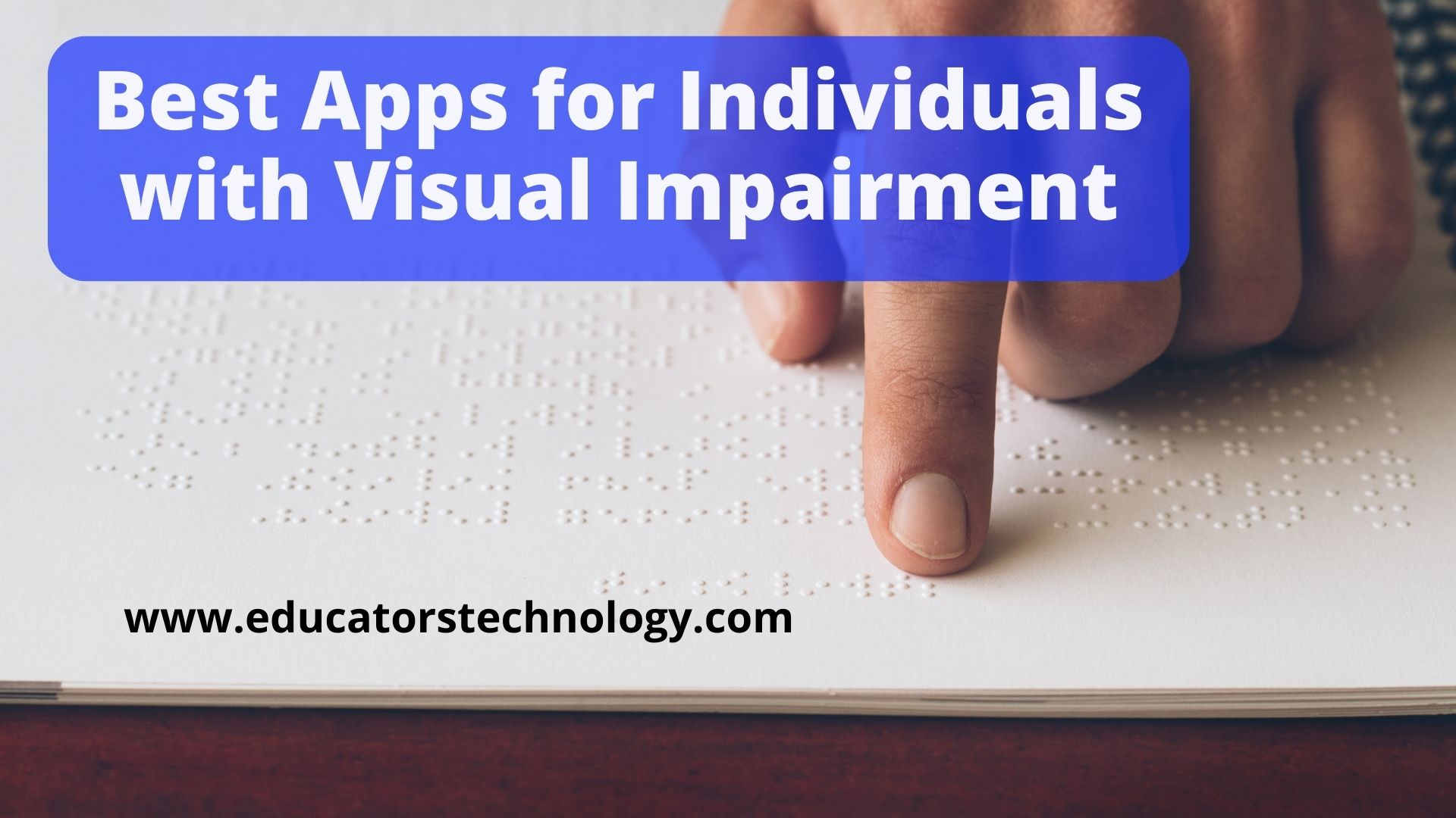 Apps for people with visual impairment