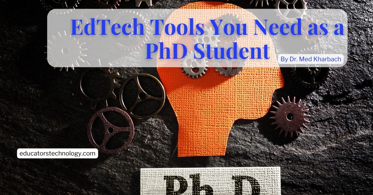 EdTech tools for PhD students