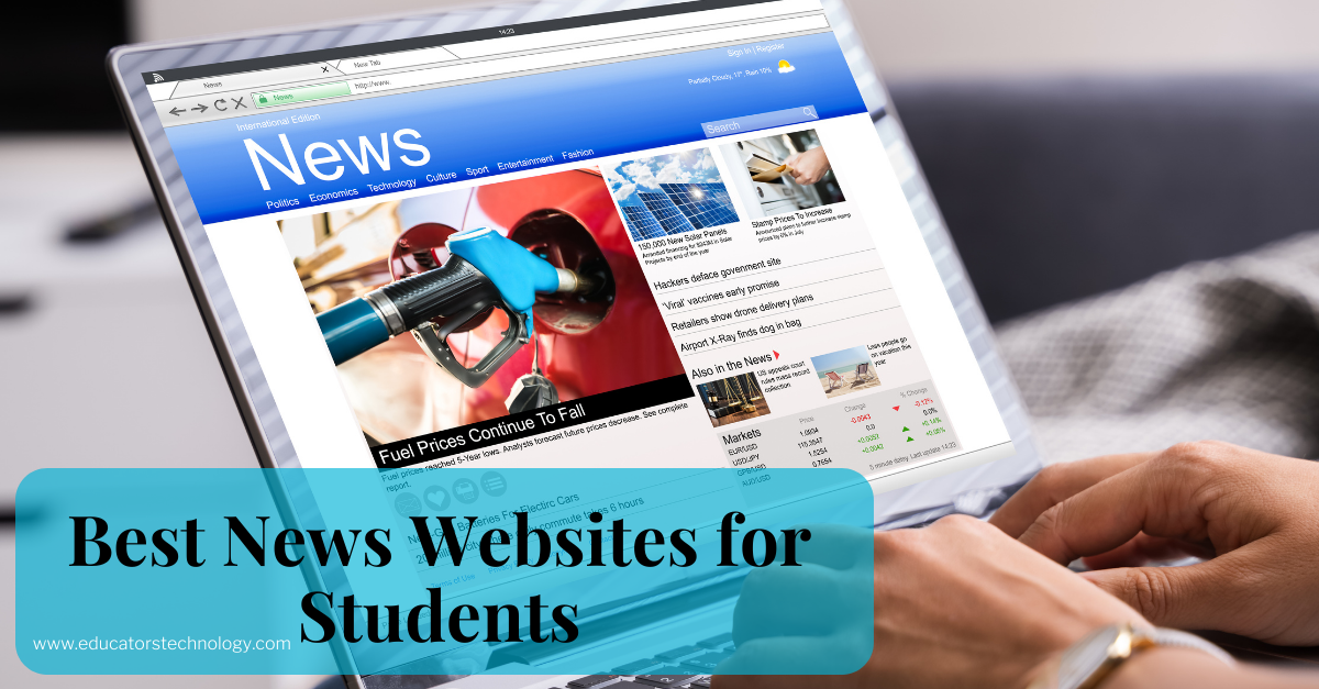 News websites for students