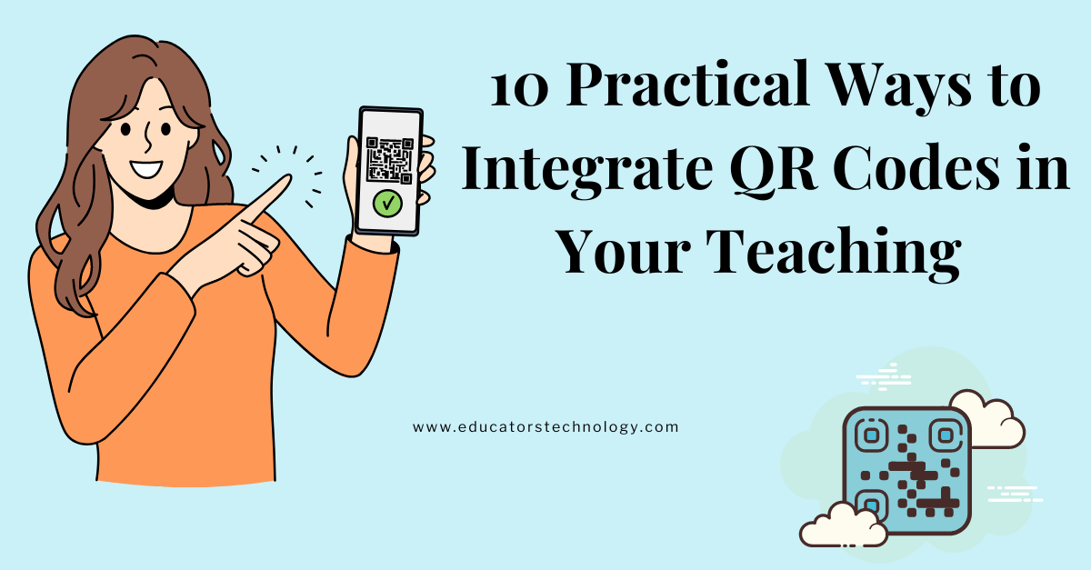 Integrate QR Codes in teaching