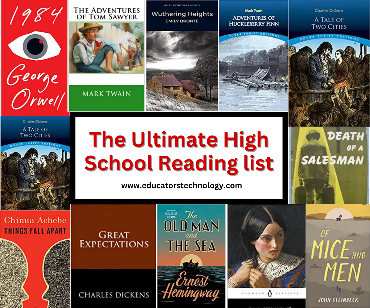 The Ultimate High School Reading List Selected Reads