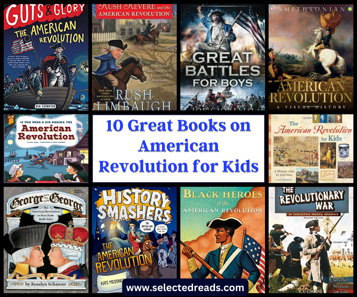 Books on American revolution for kids