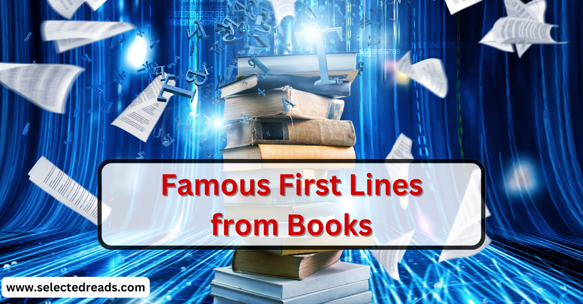 First lines from books