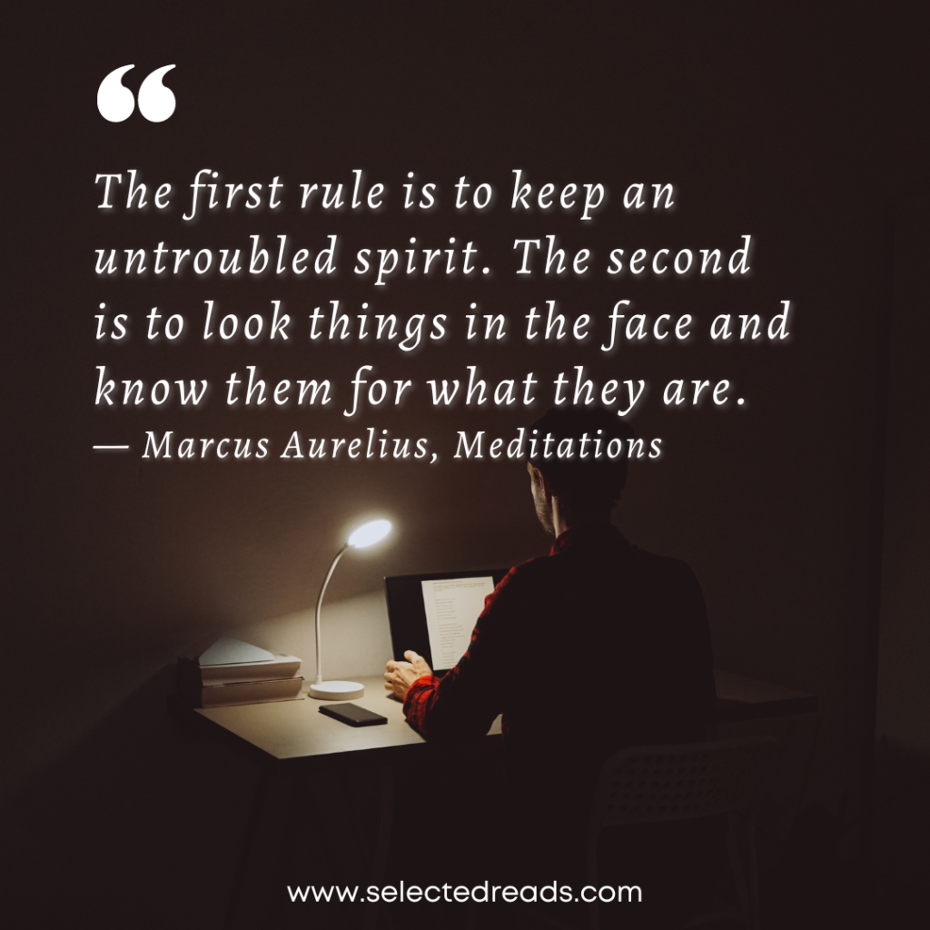 Marcus Aurelius Meditations Quotes